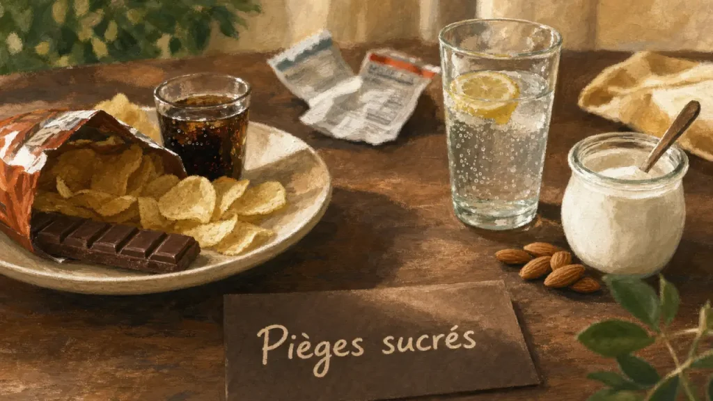 Les pires aliments qui font grossir : sodas, fritures, biscuits et sauces grasses