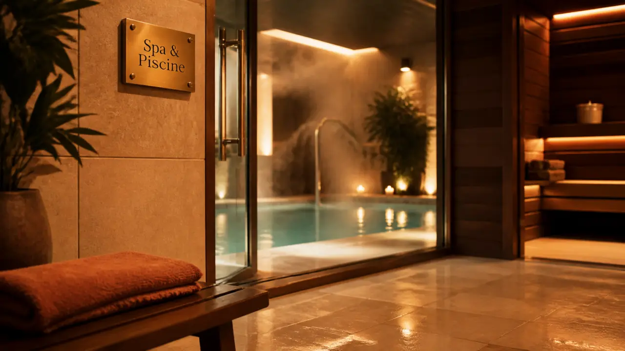 The originals boutique hôtel du pont roupt mende : spa et piscine intérieure