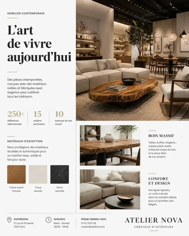 Showroom de La Maison Contemporaine à Plan de Campagne
