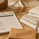 Tarif location linge de maison : kits linge et prix à vérifier