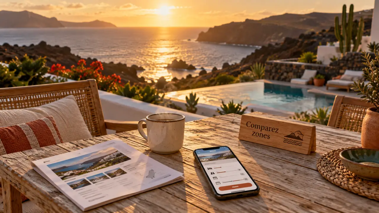 Location vacances Lanzarote : vue mer, comparer zones sur terrasse