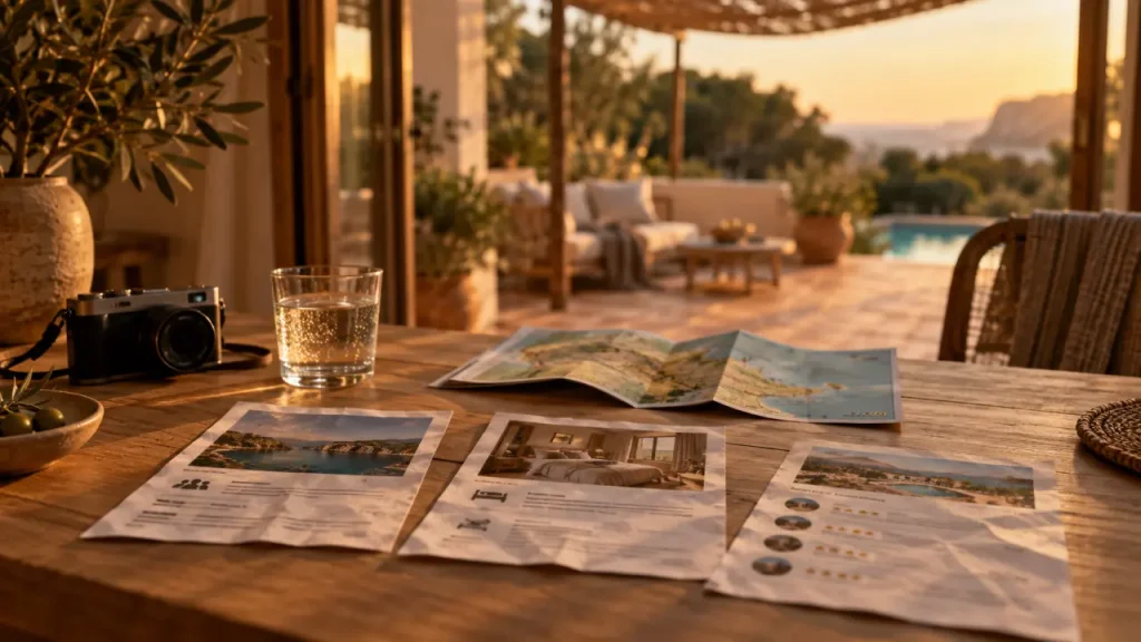 Location vacances Minorque : appartement à 61 € ou villa familiale avec piscine